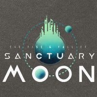 Sanctuary Moon Murderbot Funny Moon Space Science Fiction Cotton Canvas Backpack