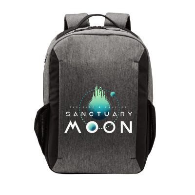 Sanctuary Moon Murderbot Funny Moon Space Science Fiction Vector Backpack