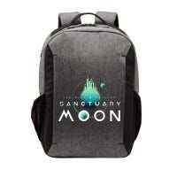 Sanctuary Moon Murderbot Funny Moon Space Science Fiction Vector Backpack