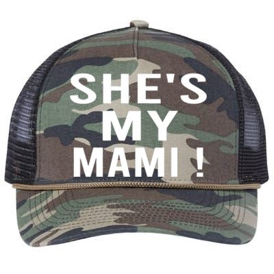 She’s My Mami Retro Rope Trucker Hat Cap