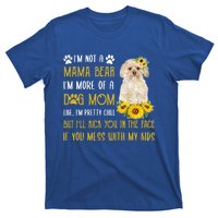 Sunflower Morkie Mom Mothers Day Dog Mom Cute Gift T-Shirt