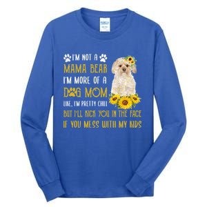 Sunflower Morkie Mom Mothers Day Dog Mom Cute Gift Tall Long Sleeve T-Shirt