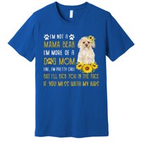 Sunflower Morkie Mom Mothers Day Dog Mom Cute Gift Premium T-Shirt