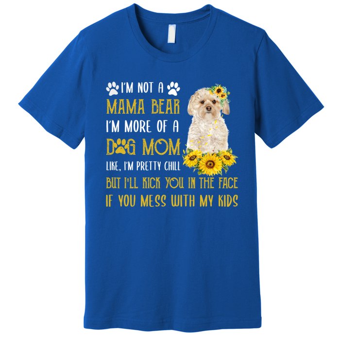 Sunflower Morkie Mom Mothers Day Dog Mom Cute Gift Premium T-Shirt