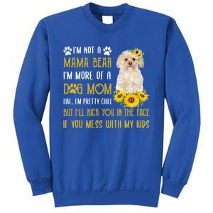 Sunflower Morkie Mom Mothers Day Dog Mom Cute Gift Tall Sweatshirt