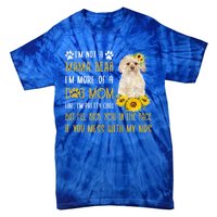 Sunflower Morkie Mom Mothers Day Dog Mom Cute Gift Tie-Dye T-Shirt