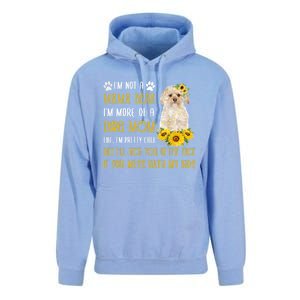 Sunflower Morkie Mom Mothers Day Dog Mom Cute Gift Unisex Surf Hoodie