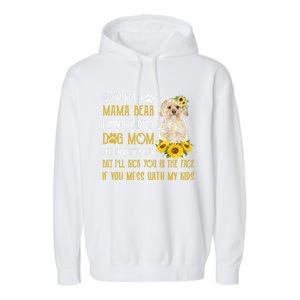 Sunflower Morkie Mom Mothers Day Dog Mom Cute Gift Garment-Dyed Fleece Hoodie