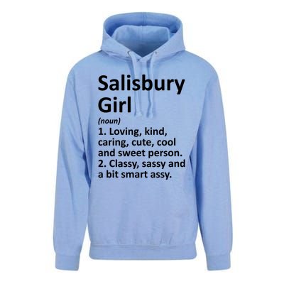 Salisbury Md Maryland Funny City Home Roots Gift Unisex Surf Hoodie