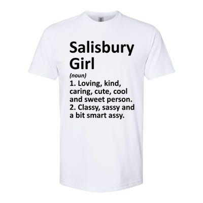 Salisbury Md Maryland Funny City Home Roots Gift Softstyle® CVC T-Shirt