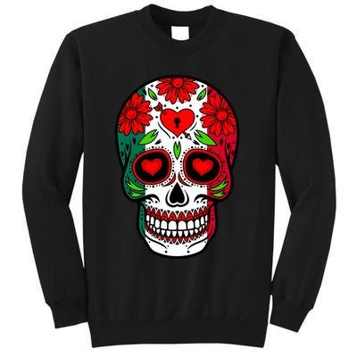 Mexican Sugar Skull Sweatshirt