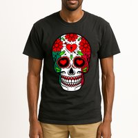 Mexican Sugar Skull Tall T-Shirt