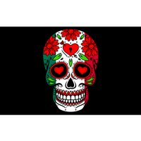 Mexican Sugar Skull Bumper Sticker