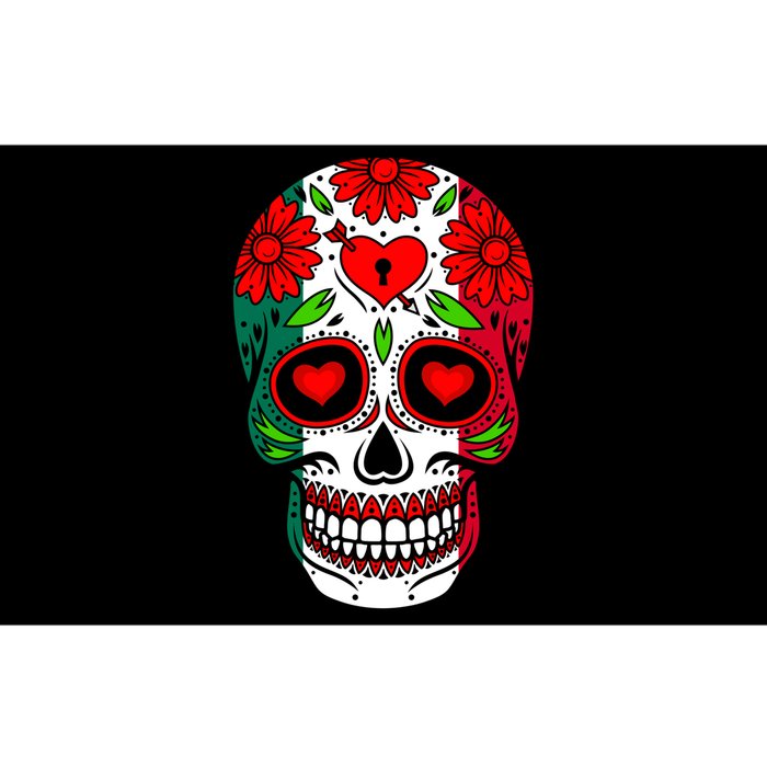 Mexican Sugar Skull Bumper Sticker