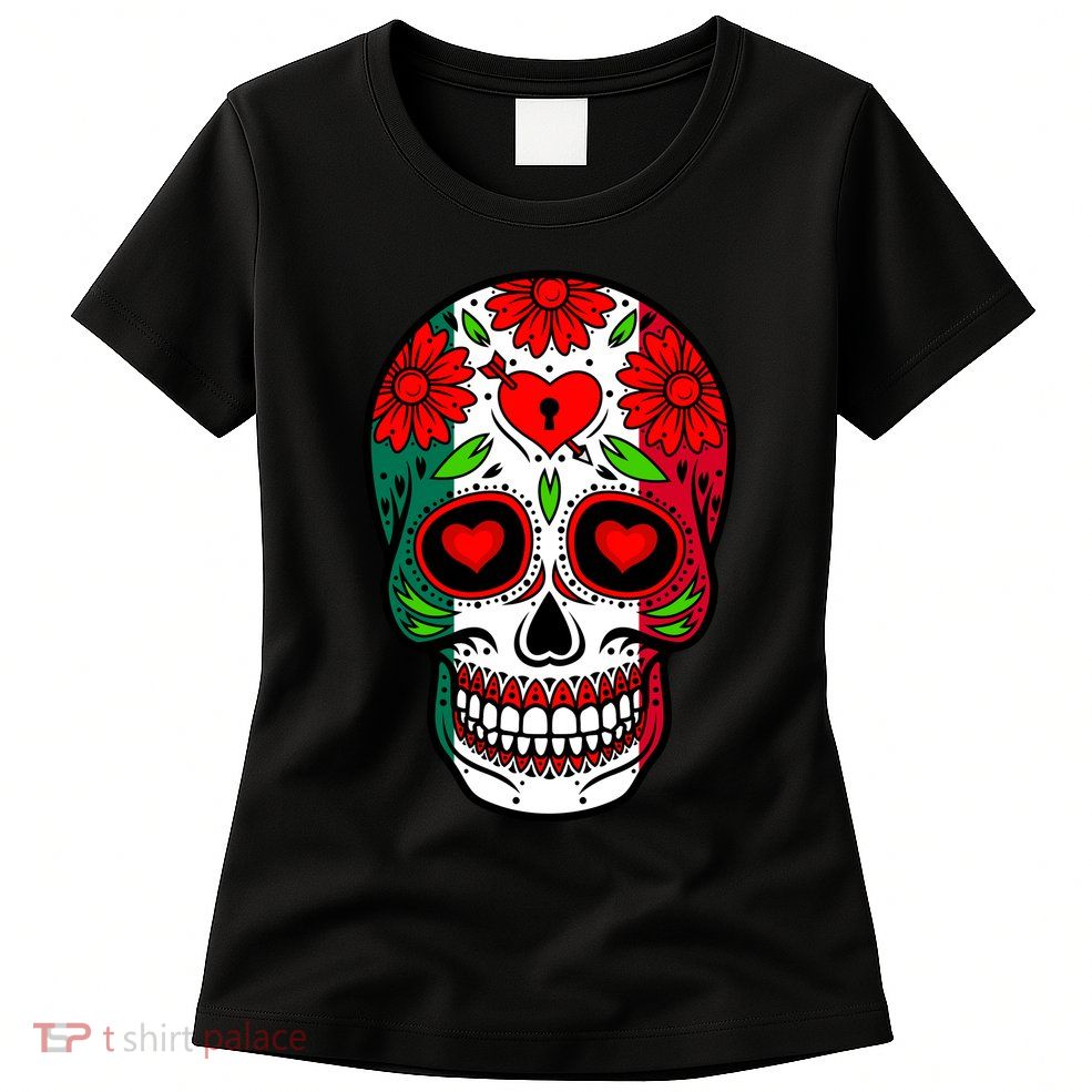 Mexican Sugar Skull Women's T-Shirt