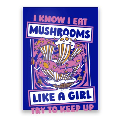 Shrooming Mushrooming Mycology Hunter Fungi Mushroom Gift Poster