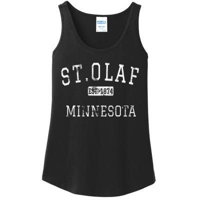 St.Olaf Minnesota Mn Vintage Ladies Essential Tank