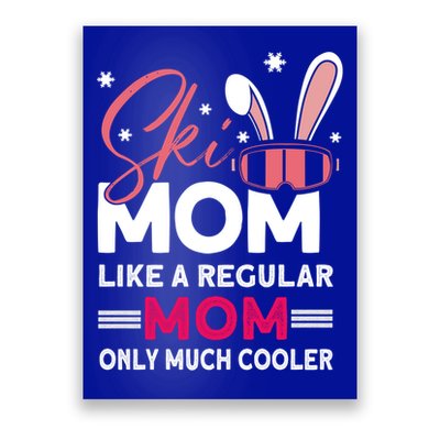 Ski Mom Meaningful Gift Ski Driver Funny Ski Skiing Gift Poster