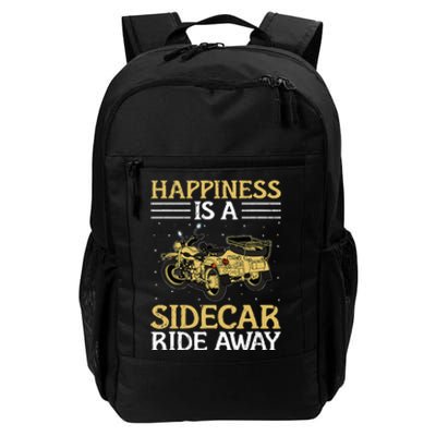 Sidecar Motorcycle Motorcyclist Bike Motorbike Sidecar Rider Daily Commute Backpack