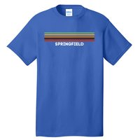 Springfield Missouri Mo Us Cities Of America Retro Gift Tall T-Shirt