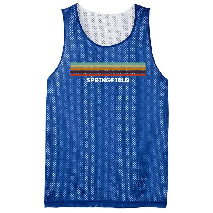 Springfield Missouri Mo Us Cities Of America Retro Gift Mesh Reversible Basketball Jersey Tank