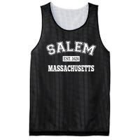 Salem Massachusetts Ma Established Vintage Sports Mesh Reversible Basketball Jersey Tank