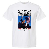 Shooting Makes Me Stronger Donald Trump 2024 Garment-Dyed Heavyweight T-Shirt