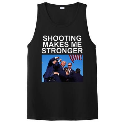 Shooting Makes Me Stronger Trump 2024 PosiCharge Competitor Tank