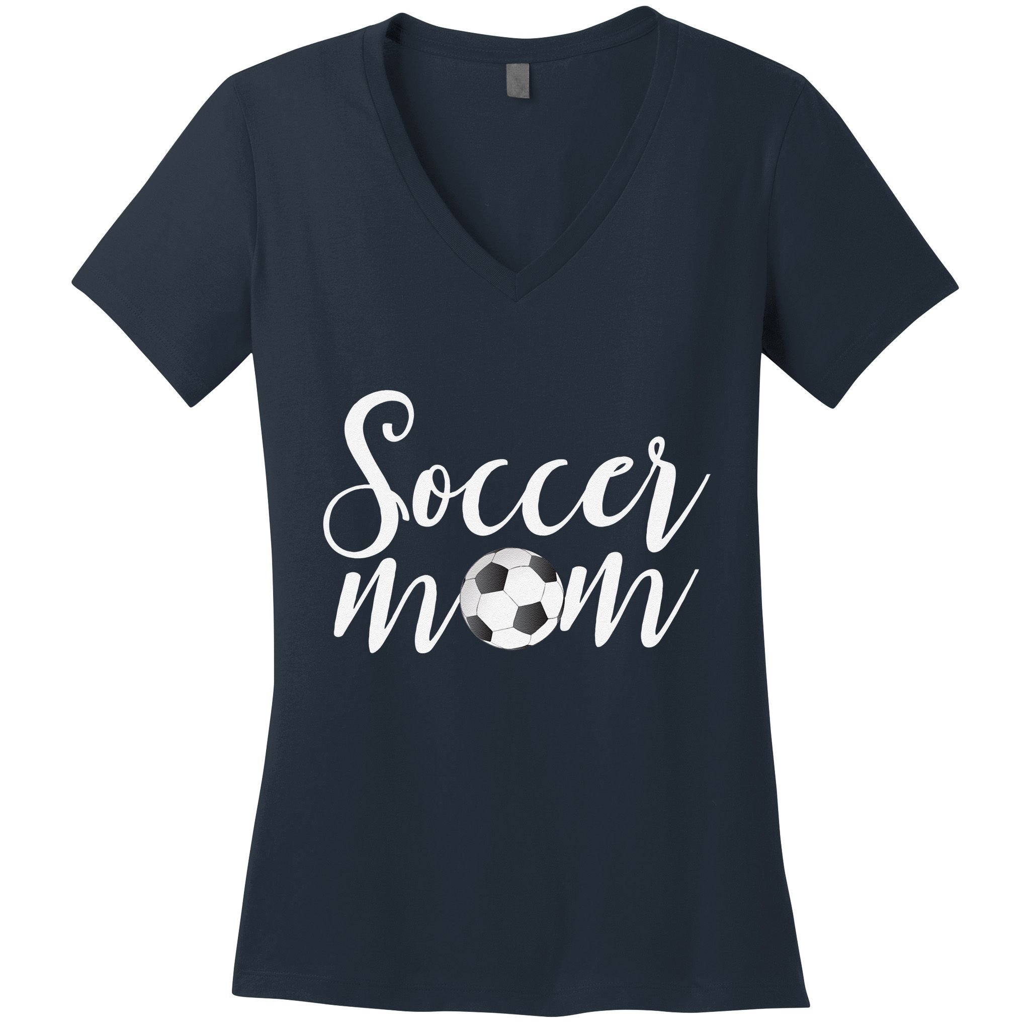 Soccer Mom Mothers Day Gifts For Mom Women's V-Neck T-Shirt