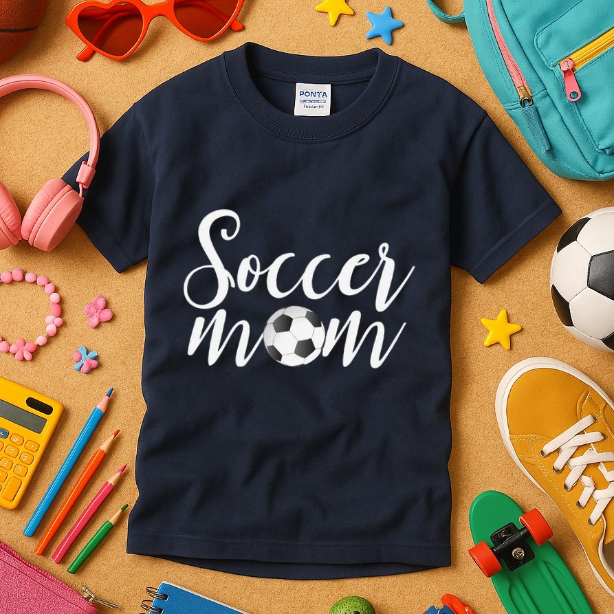 Soccer Mom Mothers Day Gifts For Mom Kids T-Shirt