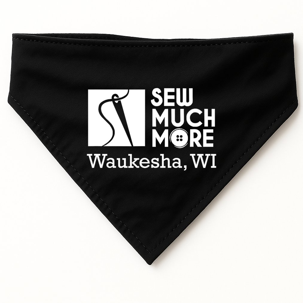 Sew Much More Waukesha Wi USA-Made Doggie Bandana