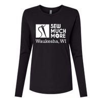 Sew Much More Waukesha Wi Womens Cotton Relaxed Long Sleeve T-Shirt