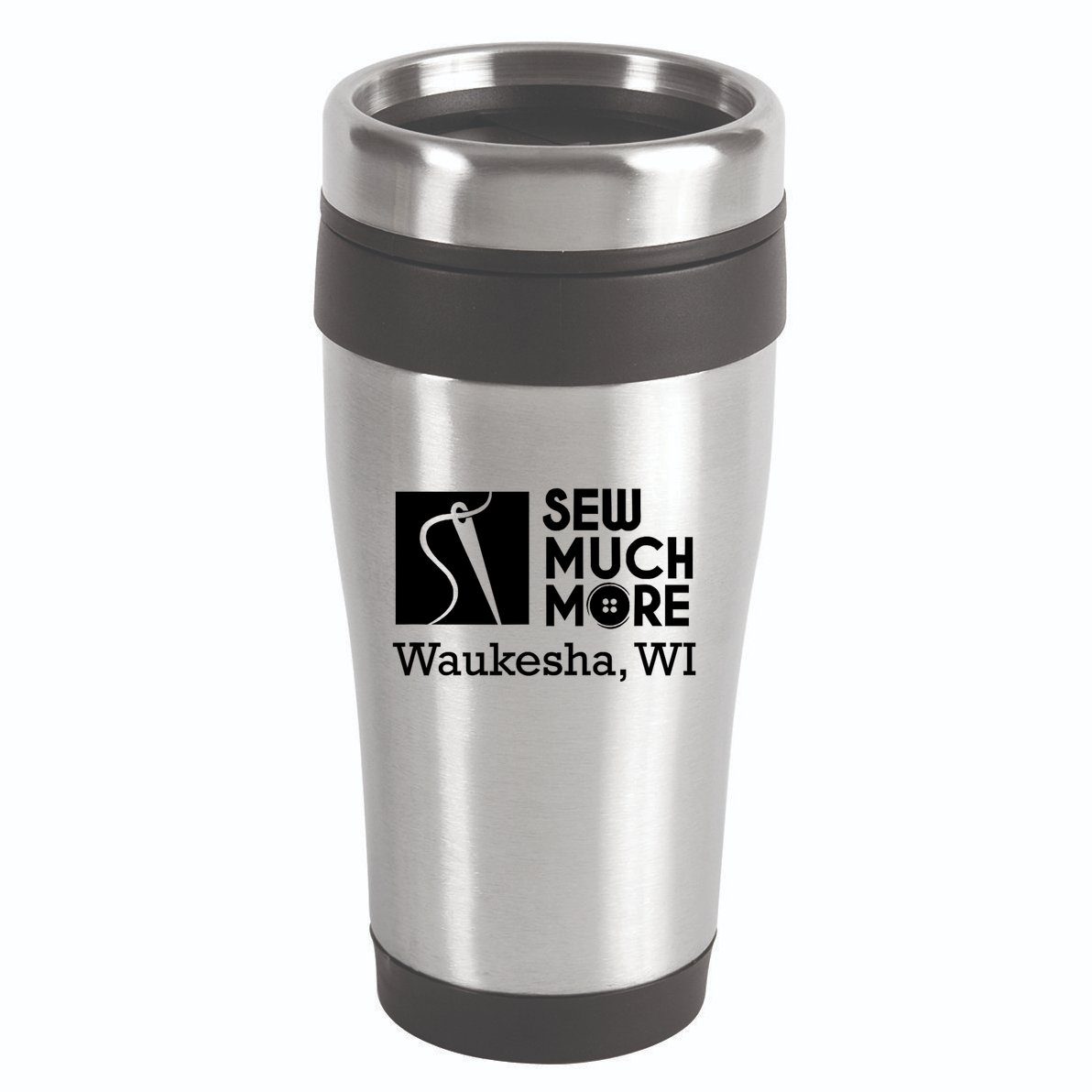 Sew Much More Waukesha Wi 16oz Travel Tumbler