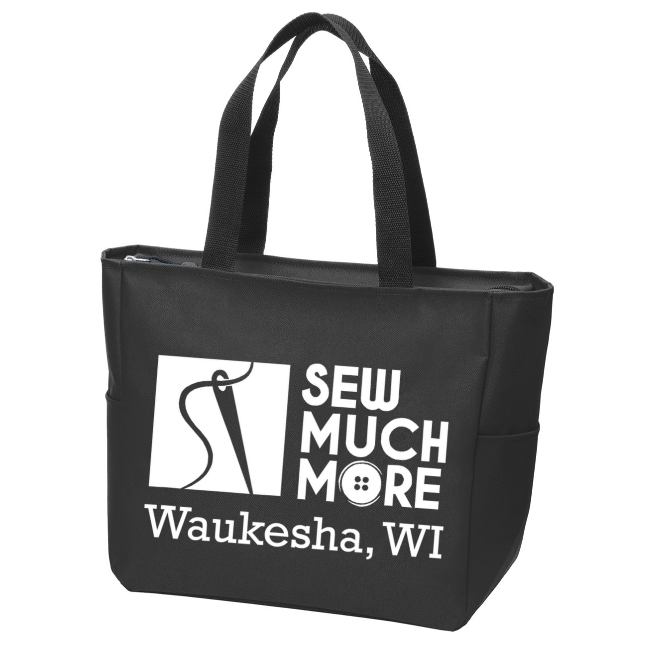 Sew Much More Waukesha Wi Zip Tote Bag