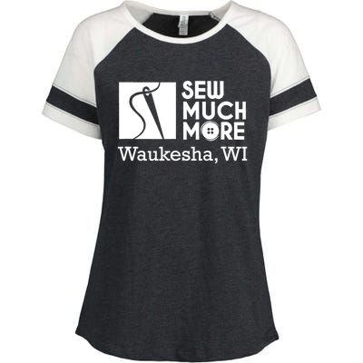 Sew Much More Waukesha Wi Enza Ladies Jersey Colorblock Tee