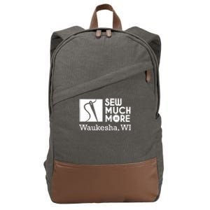 Sew Much More Waukesha Wi Cotton Canvas Backpack