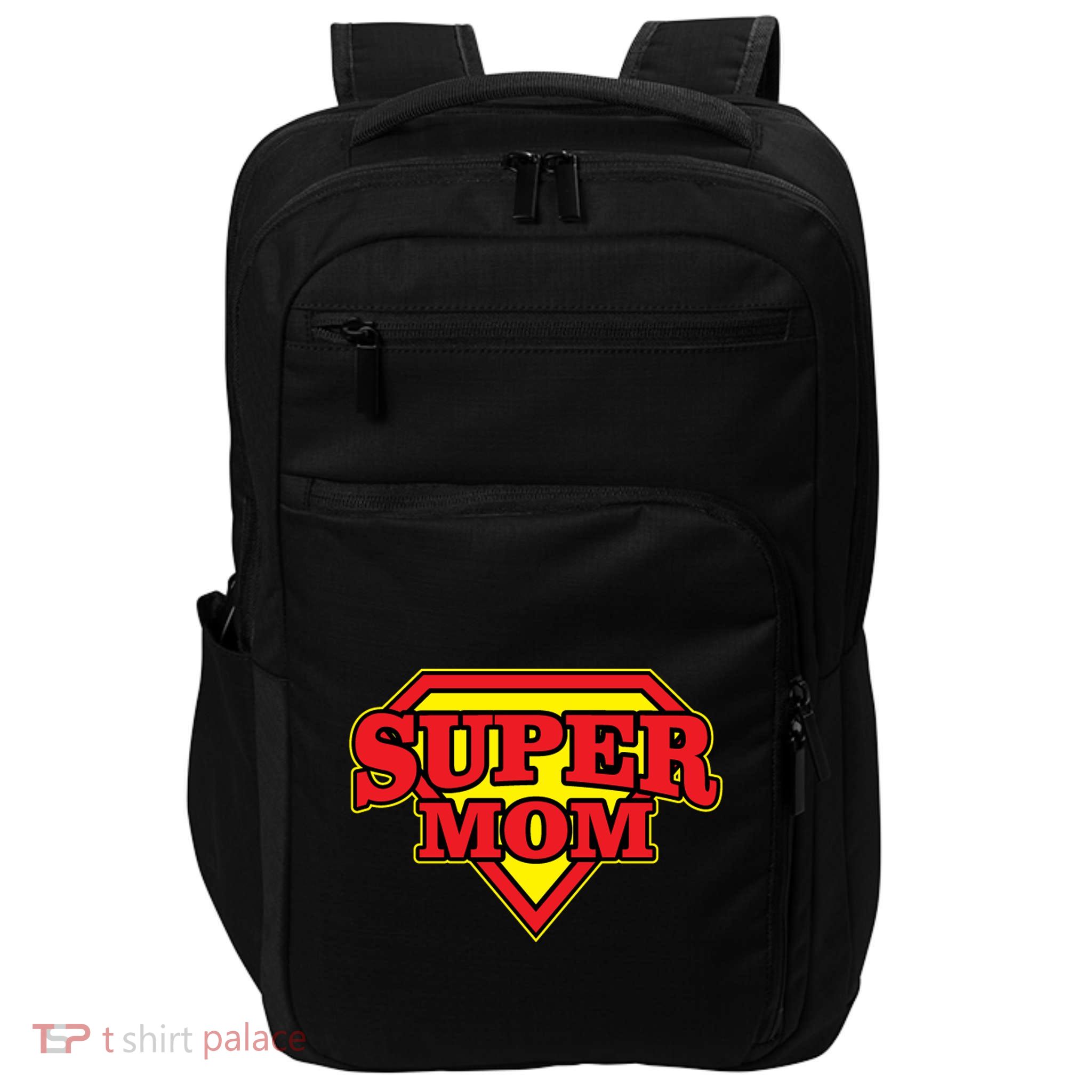 Super Mom Mother's Day Gift Impact Tech Backpack