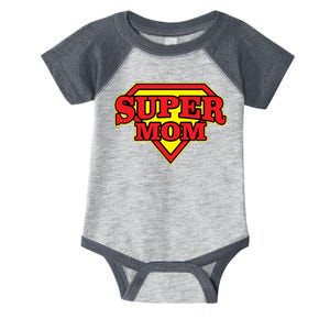 Super Mom Mother's Day Gift Infant Baby Jersey Bodysuit