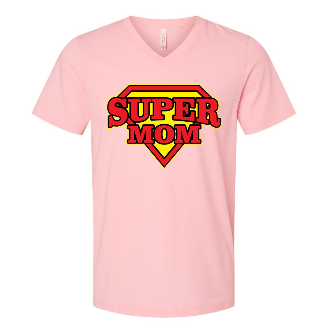 Super Mom Mother's Day Gift V-Neck T-Shirt