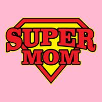Super Mom Mother's Day Gift Cooling Performance Long Sleeve Crew