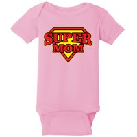 Super Mom Mother's Day Gift Baby Bodysuit