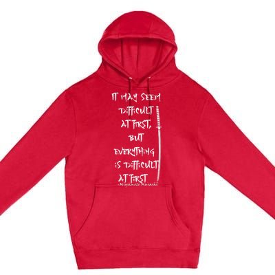 Samurai Miyamoto Musashi Premium Pullover Hoodie