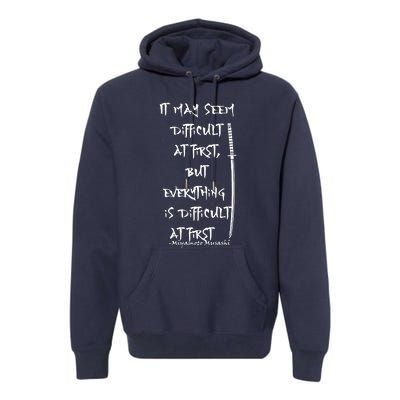 Samurai Miyamoto Musashi Premium Hoodie