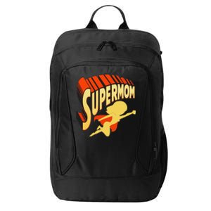 Super Mom Mothers Day & Birthday Gift For Mom Super Hero City Backpack