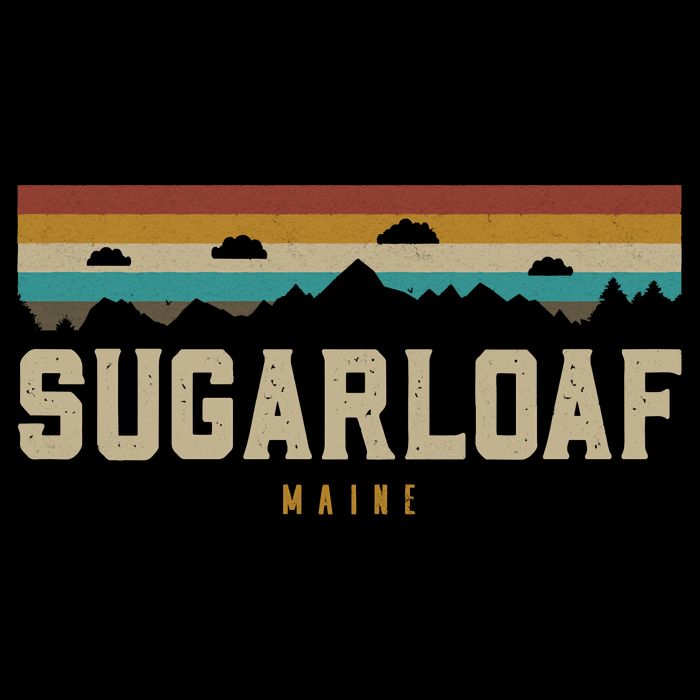 Sugarloaf Mountains Maine Hiking Outdoors Retro Womens Tank Top