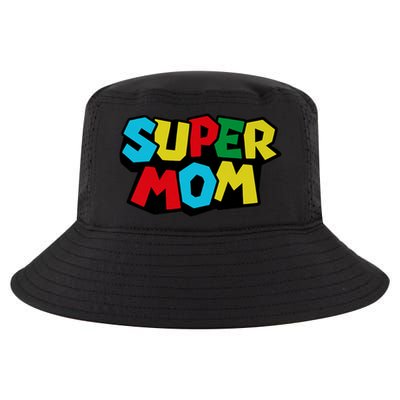 Super Mom Mommio Mommy Funny Color Cool Comfort Performance Bucket Hat