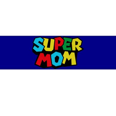 Super Mom Mommio Mommy Funny Color Bumper Sticker