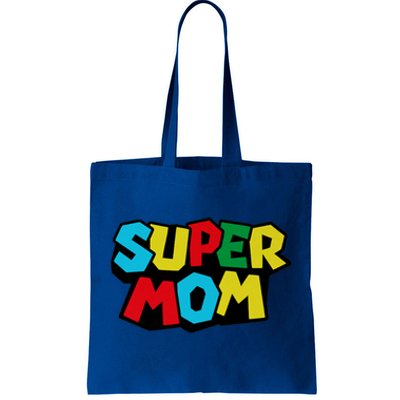 Super Mom Mommio Mommy Funny Color Tote Bag