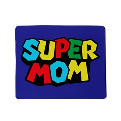 Super Mom Mommio Mommy Funny Color Mousepad