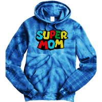 Super Mom Mommio Mommy Funny Color Tie Dye Hoodie